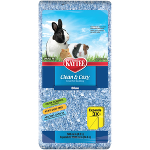 Kaytee Clean & Cozy Small Pet Bedding Blue 8L - Pet Totality