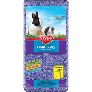 Kaytee Clean & Cozy Small Pet Bedding Purple 8L - Pet Totality