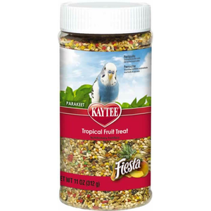 Kaytee Fiesta Parakeet Tropical Fruit Jar 11Oz - Pet Totality