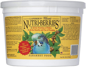 Lafeber Nutri-Berries Classic Parakeet 4Lb - Pet Totality
