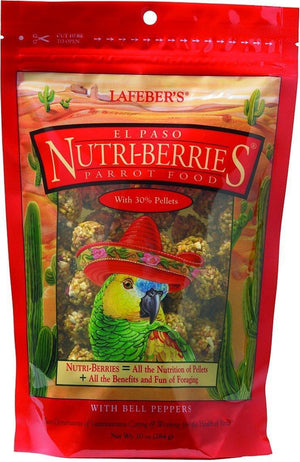 Lafeber Nutri-Berries El Paso Parrots 10Oz - Pet Totality