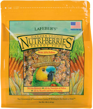Lafeber Nutri-Berries Garden Veggie Parrot 3Lb - Pet Totality