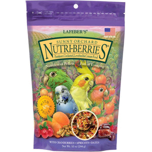 Lafeber Nutri-Berries Sunny Orchard Cockatiel 10Oz - Pet Totality