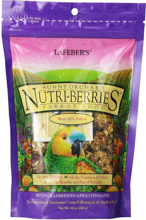 Lafeber Nutri-Berries Sunny Orchard Parrot 10Oz - Pet Totality