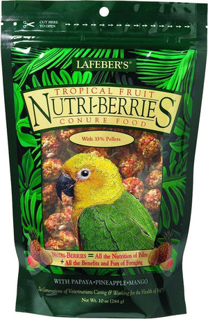 Lafeber Nutri-Berries Tropical Fruit Conure 10Oz - Pet Totality