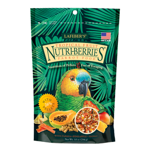 Lafeber Nutri-Berries Tropical Fruit Parrot 10Oz - Pet Totality