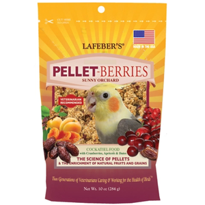 Lafeber Pellet-Berries Cockatiel Food 10Oz - Pet Totality