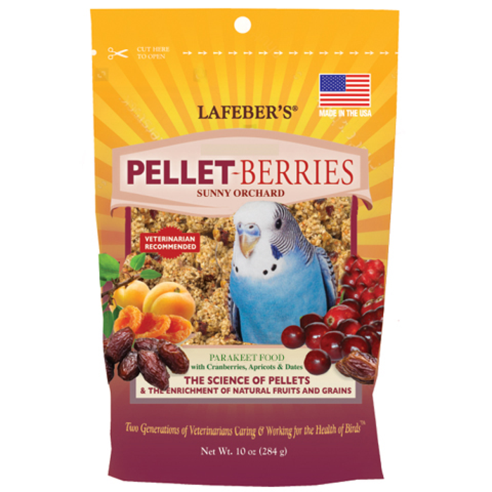 Lafeber Pellet-Berries Parakeet Food 10Oz
