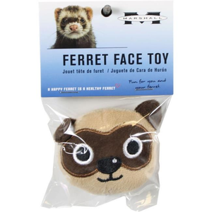 Marshall Ferret Face Toy - Pet Totality