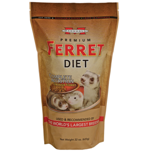Marshall Pet Premium Ferret Diet 22Oz - Pet Totality