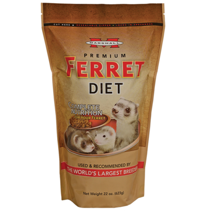 Marshall Pet Premium Ferret Diet 22Oz