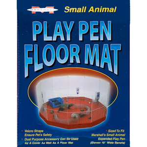 Marshall Small Animal Play Pen Mat/Cover 11 Panel - Pet Totality