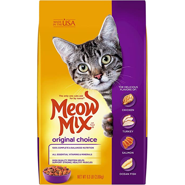 Meow Mix Original Dry Cat Food 6.3Lb