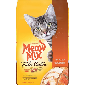 Meow Mix Tender Centers Salmon And Chicken 3Lb - Pet Totality