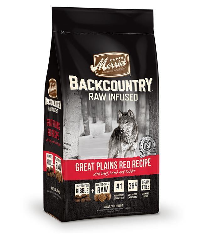 Merrick Backcountry Raw Infused Great Plains Red Recipe 4Lb