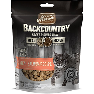 Merrick Cat Backcountry Freeze-Dried Salmon Mixer 4Oz - Pet Totality