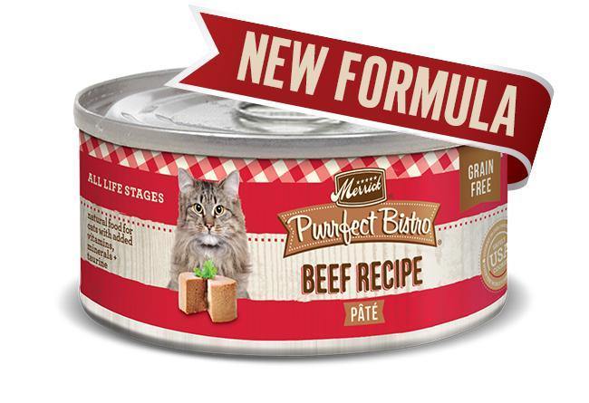 Merrick Cat Purrfect Bistro Beef Pate 5.5Oz