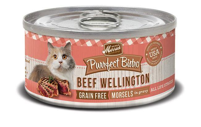 Merrick Cat Purrfect Bistro Beef Wellington 5.5Oz