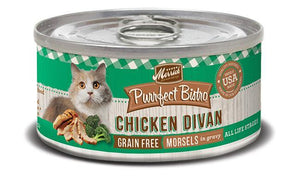 Merrick Cat Purrfect Bistro Chicken Divan 5.5Oz - Pet Totality