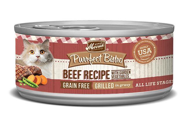 Merrick Cat Purrfect Bistro Grilled Beef & Vegetable 5.5Oz