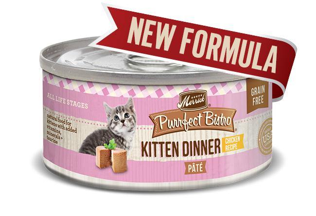 Merrick Cat Purrfect Bistro Pate Kitten 3Oz