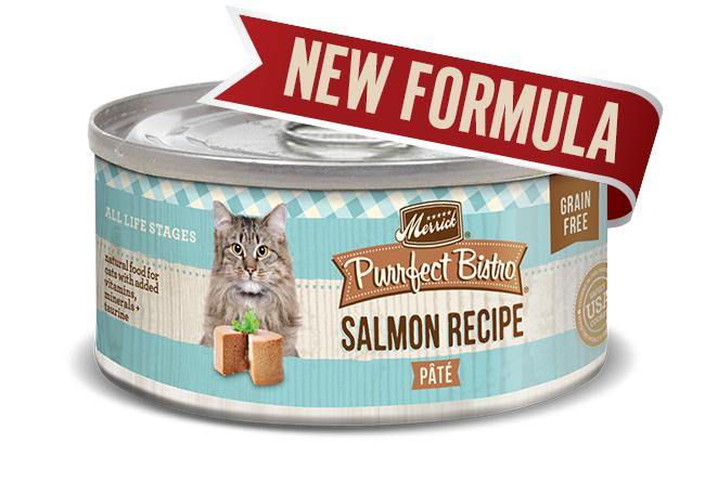 Merrick Cat Purrfect Bistro Salmon Pate 3Oz