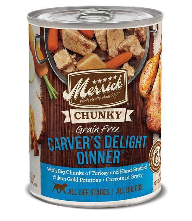 Merrick Dog Chunky Carvers Delite 12.7Oz