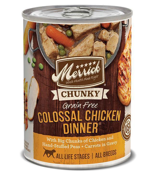 Merrick Dog Chunky Colossal Chicken 12.7Oz