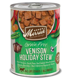 Merrick Dog Classic Stew Venison 12.7Oz (Case Of 12) - Pet Totality