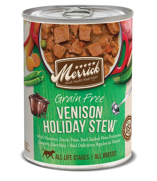 Merrick Dog Classic Stew Venison 12.7Oz (Case Of 12)