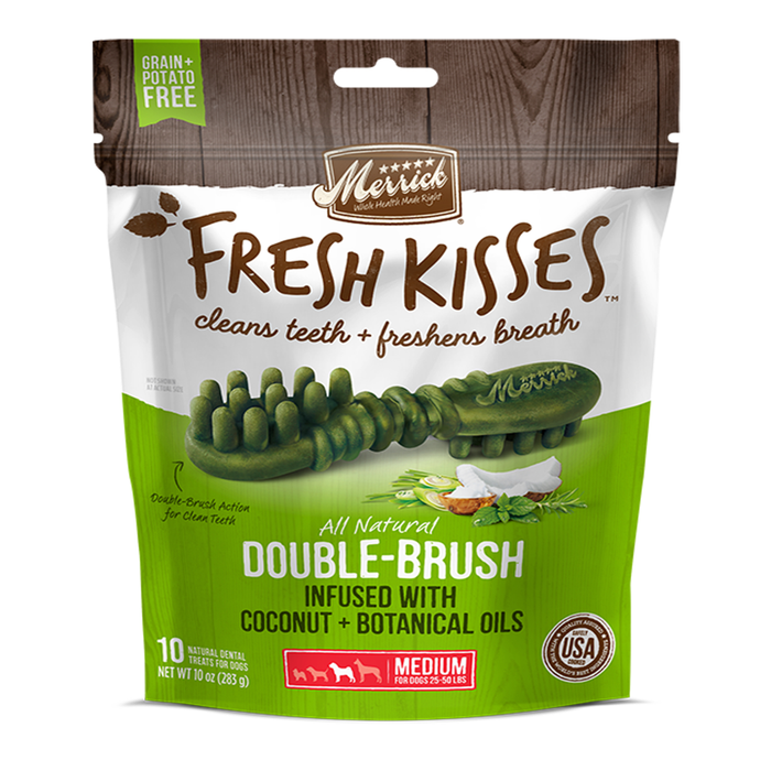 Merrick Dog Fresh Kisses Coconut Medium 6Oz 6 Count