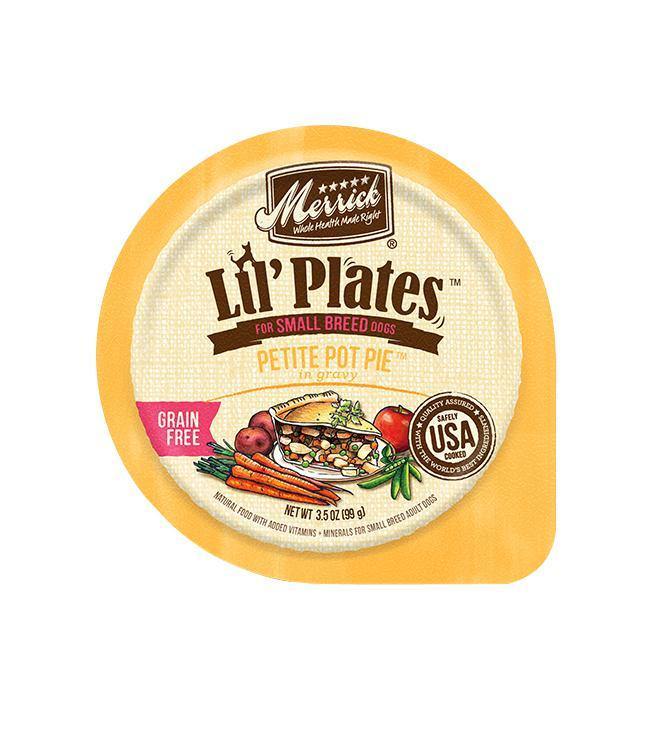 Merrick Dog Lil Plates Small Breed Petite Pot Pie 3.5Oz (Case Of 12)