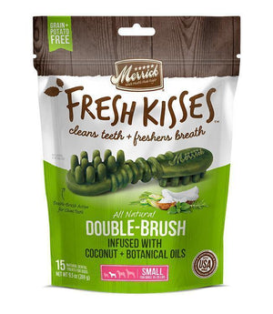 Merrick Fresh Kisses Coconut Oil For Small Dogs (17-30 Lbs) 9.7Oz - Pet Totality