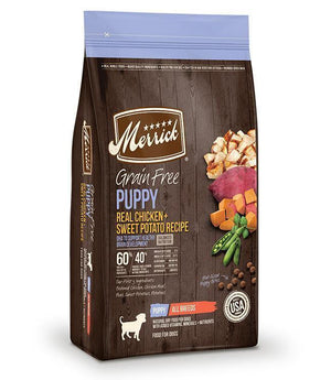 Merrick Grain Free Real Chicken And Sweet Potato Puppy Recipe 30Lb - Pet Totality