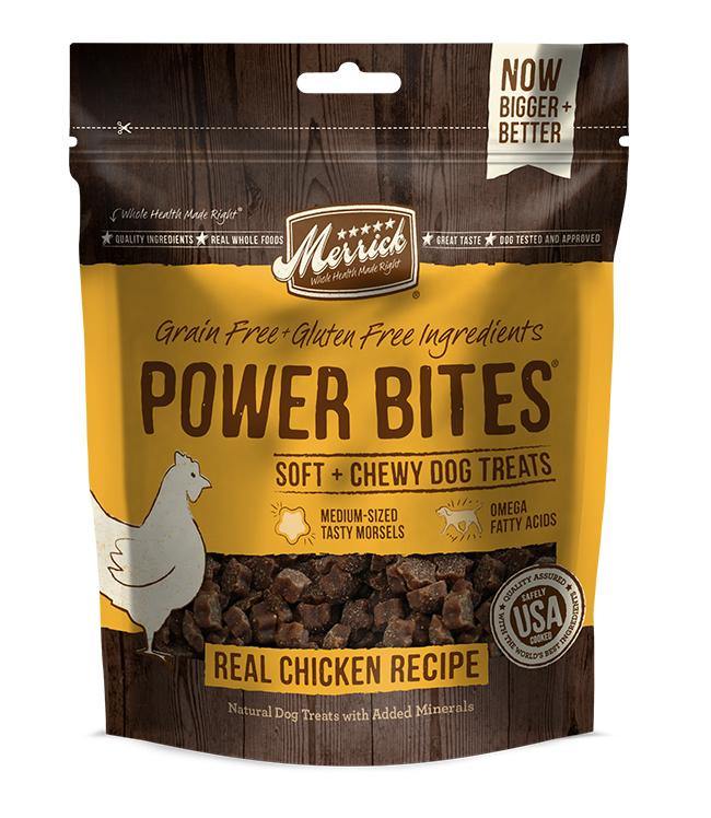 Merrick Power Bites Real Chicken Recipe 6Oz