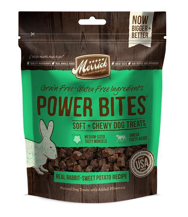 Merrick Power Bites Real Rabbit And Sweet Potato Recipe 6Oz