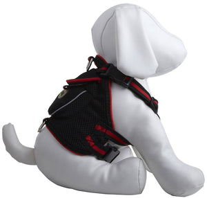 Mesh Pet Harness With Pouch - Pet Totality