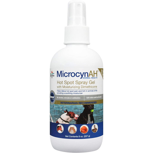 Microcynah Hot Spot Hydrogel 8Oz - Pet Totality