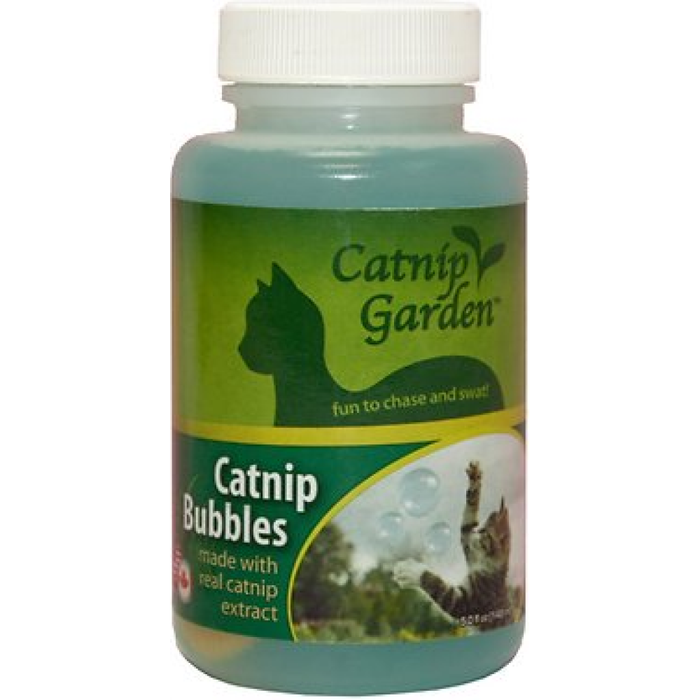Multipet Catnip Garden Bubbles  5Oz..