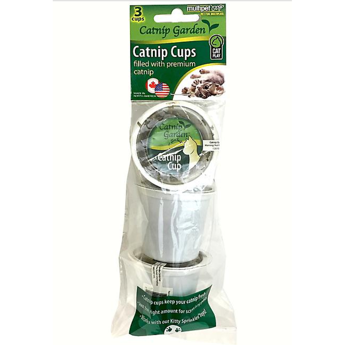 Multipet Catnip Garden K-Cups 3 Pack