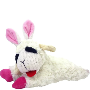 Multipet Lamb Chop Bunny Toy For Dogs 10 Inches - Pet Totality
