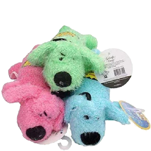 Multipet Loofa Mini Assorted Colors 6In - Pet Totality