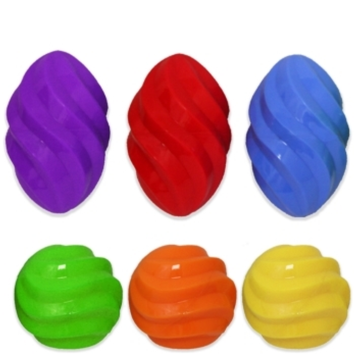 Multipet Spiral Balls  Tpr 4 Inch