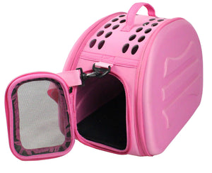 Narrow Shelled Lightweight Collapsible Military Grade Transportable Designer Pet Carrier - Pet Totality