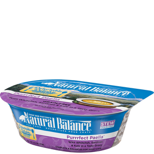 Natural Balance Delectable Delights Purrrfect Paella Cat Stew 2.5Oz Tub - Pet Totality