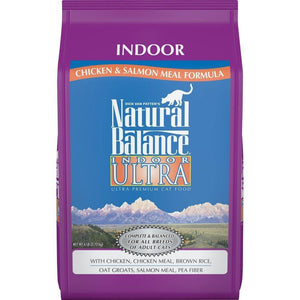 Natural Balance Indoor Ultra Premium Formula Dry Cat Food 6Lb - Pet Totality