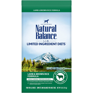 Natural Balance L.I.D. Chicken And Brown Rice Dry Dog Food 4Lb - Pet Totality