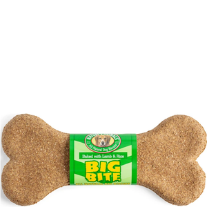 Natures Animals All Natural Big Bite Lamb And Rice  Dog Biscuit Bulk 8In/24Pc - Pet Totality