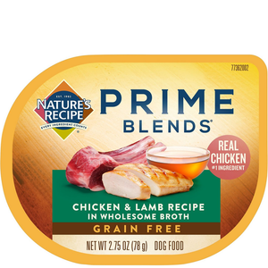 Natures Recipe Prime Blends Wet Dog Food Chicken And Lamb 2.75Oz - Pet Totality