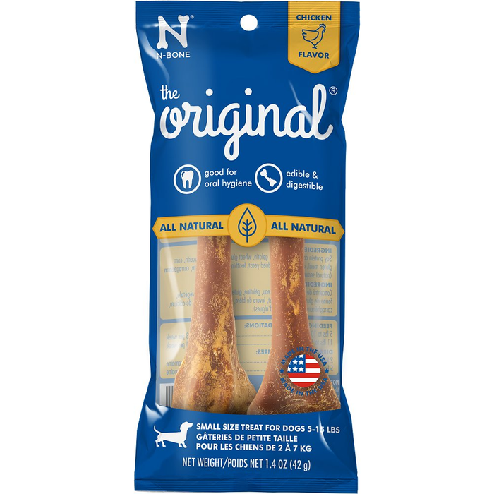 Nbone Dog Original Chicken Small 1.4 Oz.  2Pk